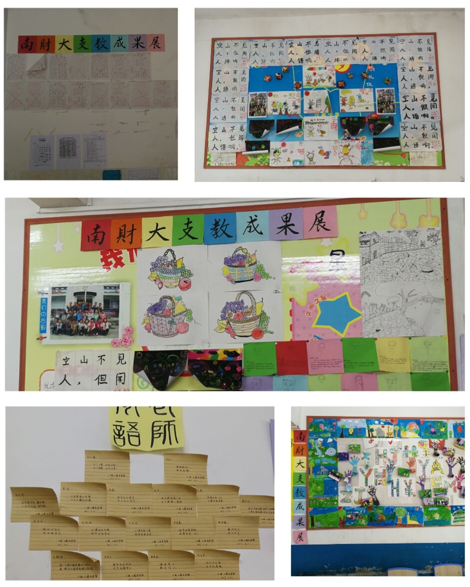 公司暑期支教成果张贴在木杉小学教室的墙面上.jpg
